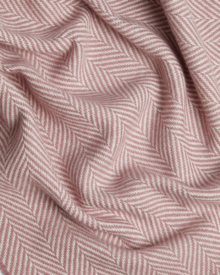 Foxford Maeve Cashmere and Lambswool Throw