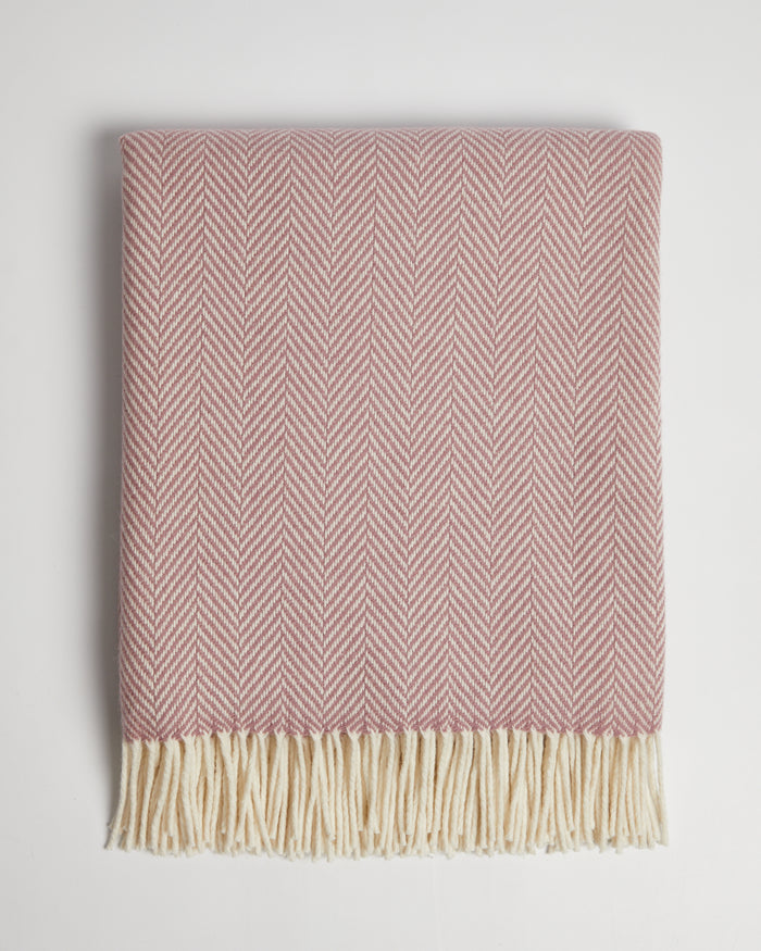 Foxford Maeve Extra-Large Cashmere & Wool Throw