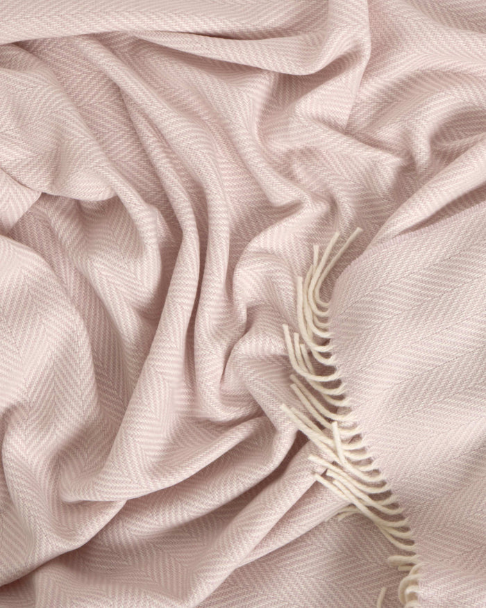 Foxford Molly Cashmere and Lambswool Throw
