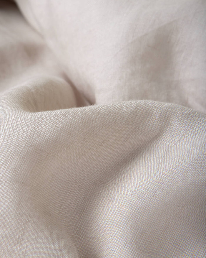 Foxford Nacre Pure Linen Fitted Sheet