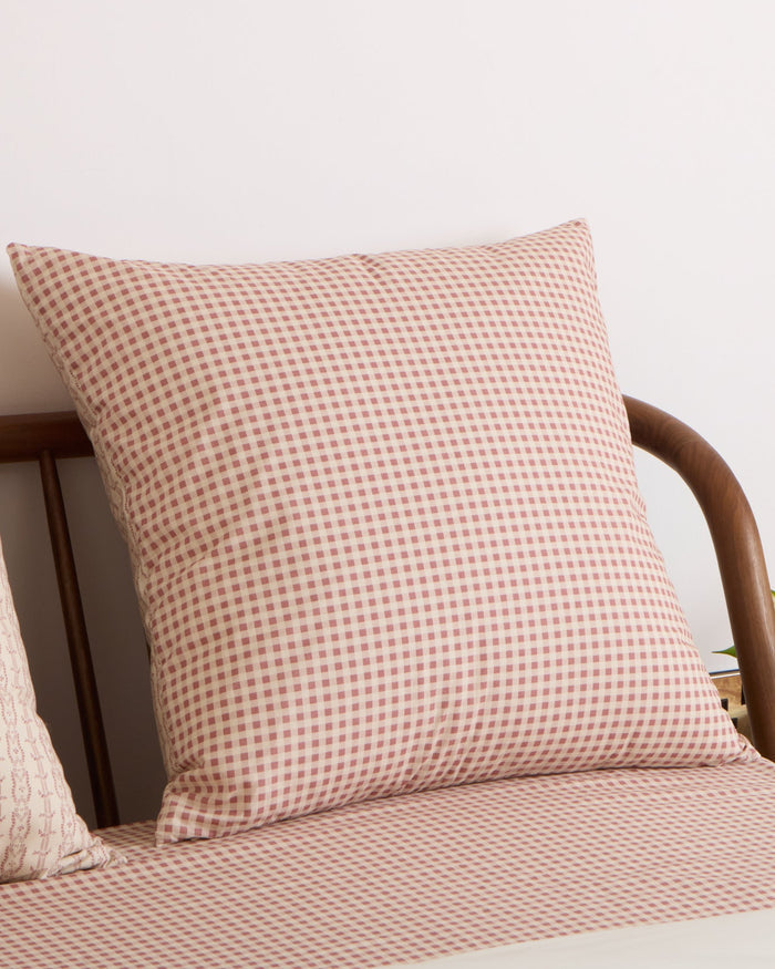 Foxford Poppy Cushion- Large