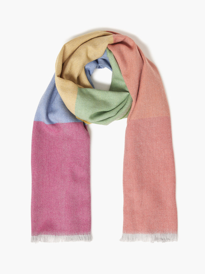 Foxford Rainbow Extra-Fine Merino Scarf
