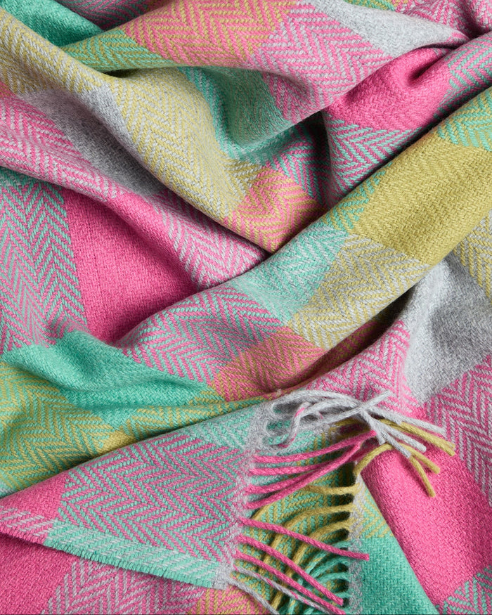 Foxford Skellig Cashmere and Lambswool Throw