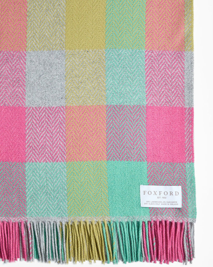 Foxford Skellig Cashmere and Lambswool Throw