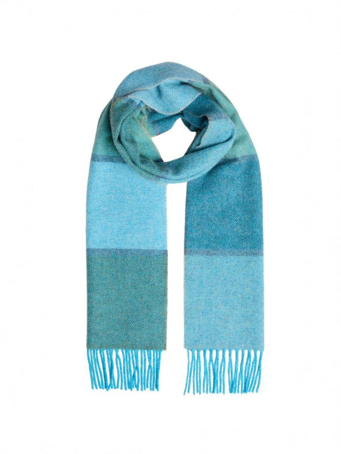 Foxford Spring Stripe Lambswool Scarf