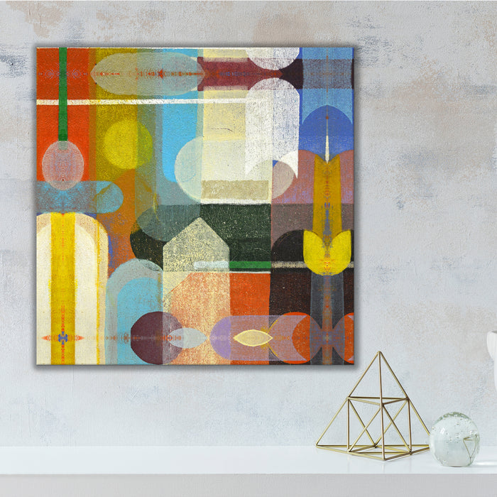 'Growing Together No. 2' Wrapped Canvas Wall Art