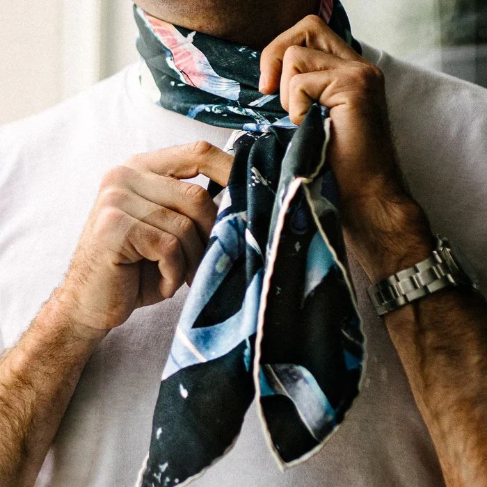 IVRE Silk Scarf - Time Was All I Wanted
