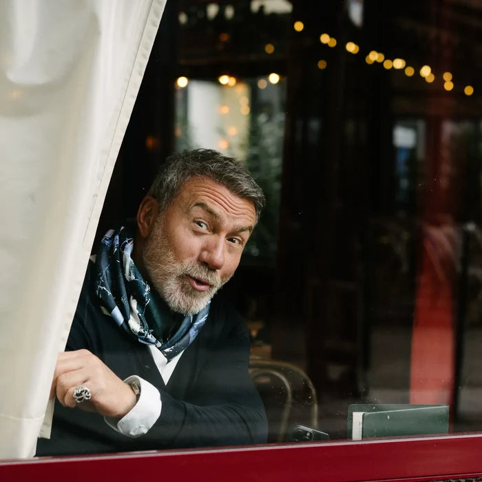 IVRE Silk Scarf - Time Was All I Wanted
