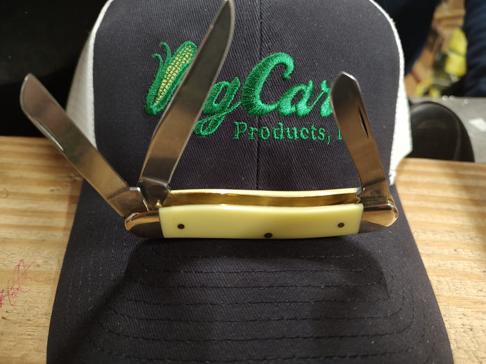 Knife Case 3 Blade pocket Yellow