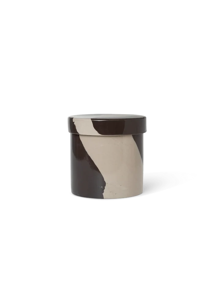 Large Inlay Container - Sand / Brown