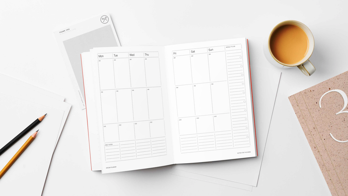 Lay Flat A5 Planner