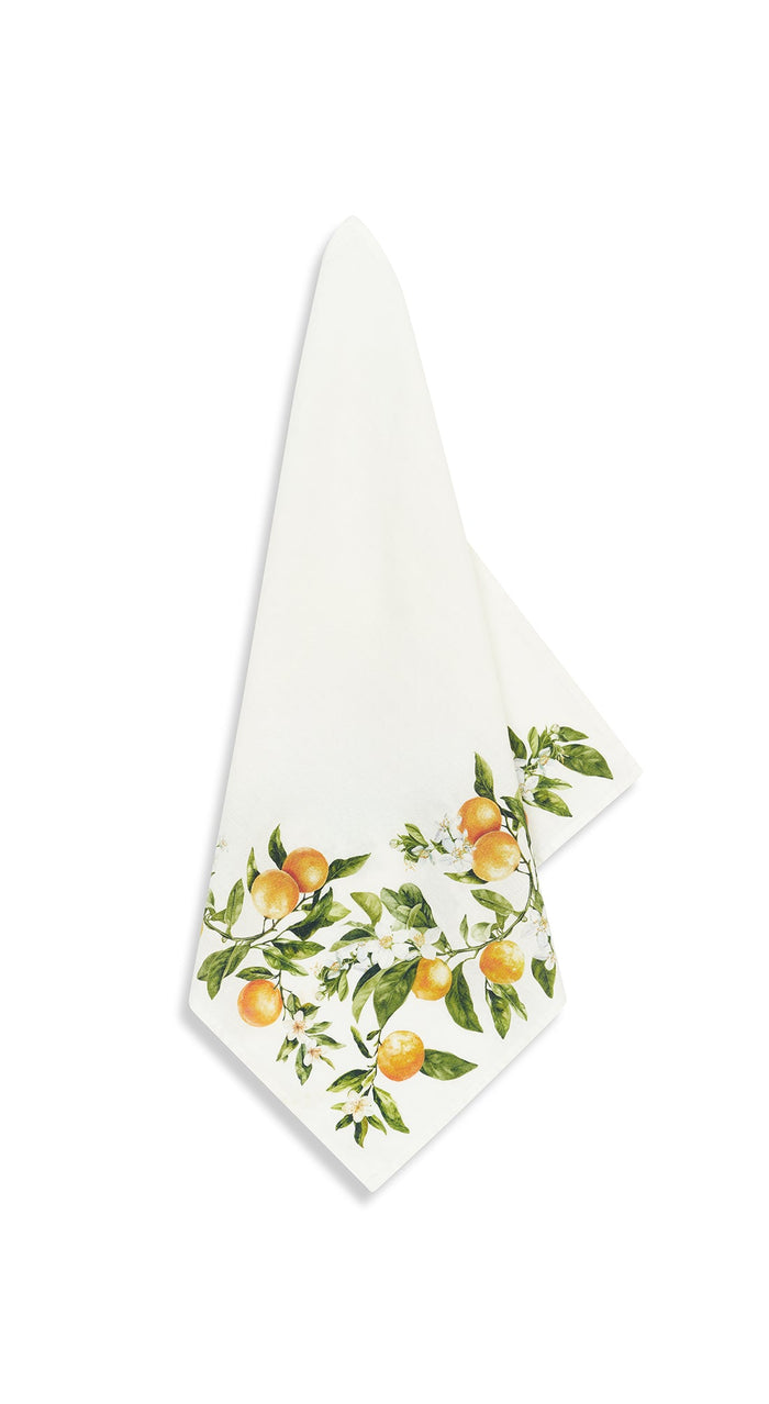 'L'Orangerie' Linen Napkin, 50x50cm