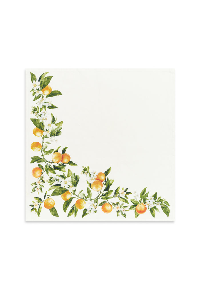 'L'Orangerie' Linen Napkin, 50x50cm