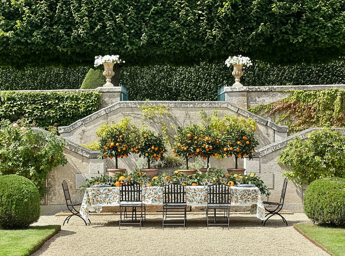'L'Orangerie' Linen Napkin, 50x50cm