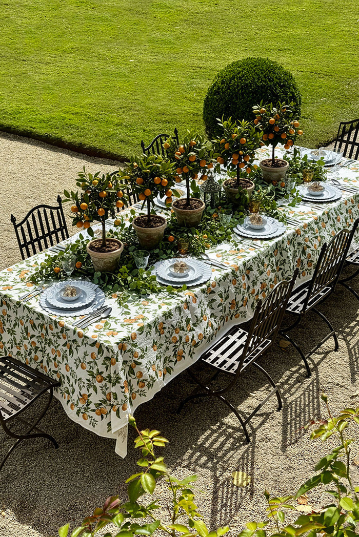 'L'Orangerie' Linen Napkin, 50x50cm