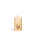 'Madame de Pompadour' Cameo Pillar Candle in Stone by Trudon, 15cm
