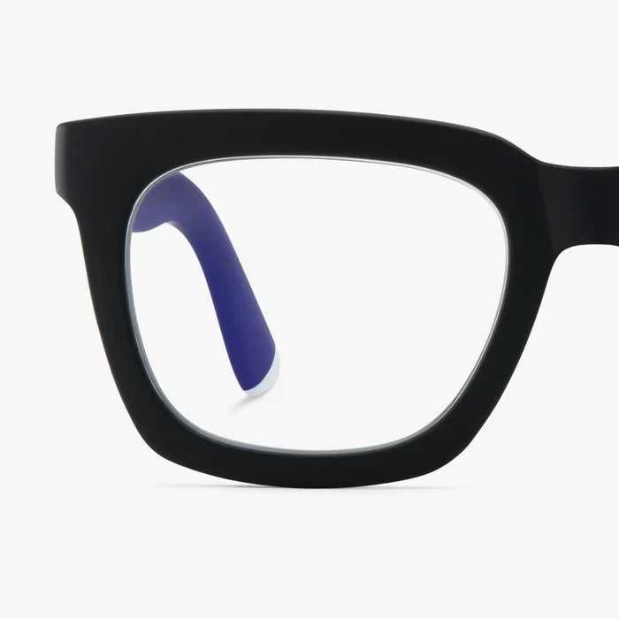 Max / Blue Light Glasses - Matte Black Noir