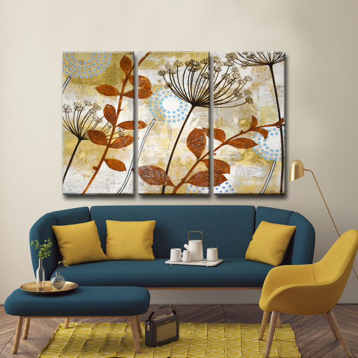 Meadow Melody No. 4/5/6' 3 Piece Wrapped Canvas Wall Art Set