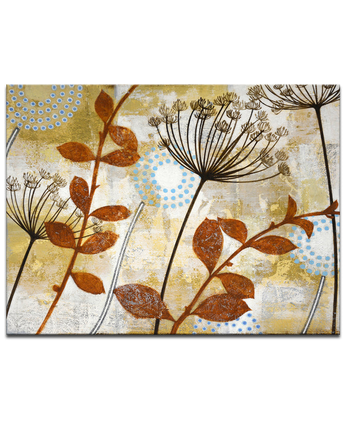 'Meadow Melody No. 4/5/6' Wrapped Canvas Wall Art