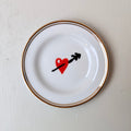 Mini plate - small heart