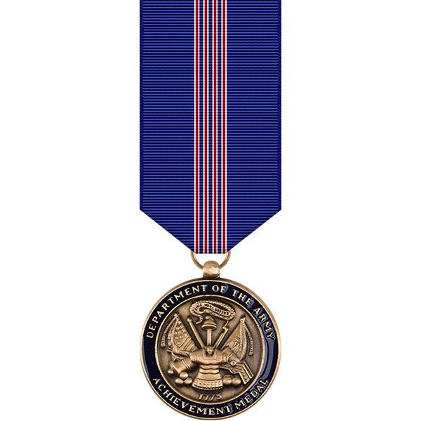 Miniature Medal: ARMY CIVILIAN SERVICE ACHIEVEMENT