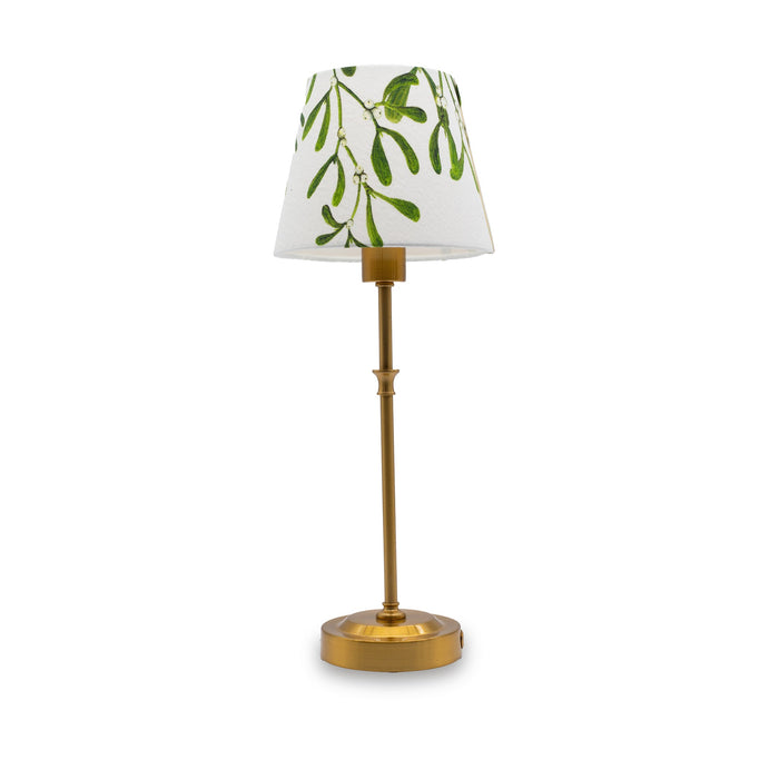 'Mistletoe' French Drum Lampshade, 13cm