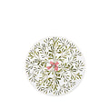 'Mistletoe Kiss' Round Cork-Backed Placemat, 34cm