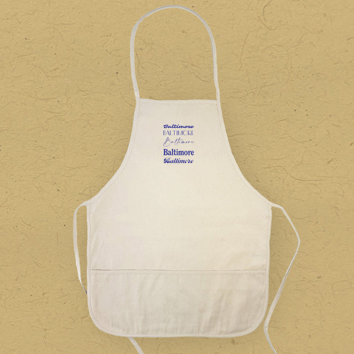 Mixed Fonts - Custom Women's Apron