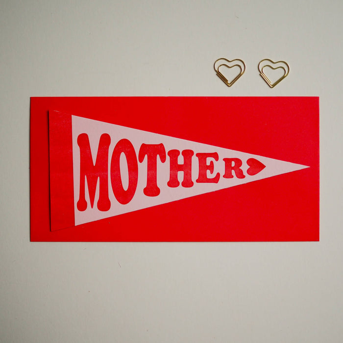 Mother Pennant - Greeting Card