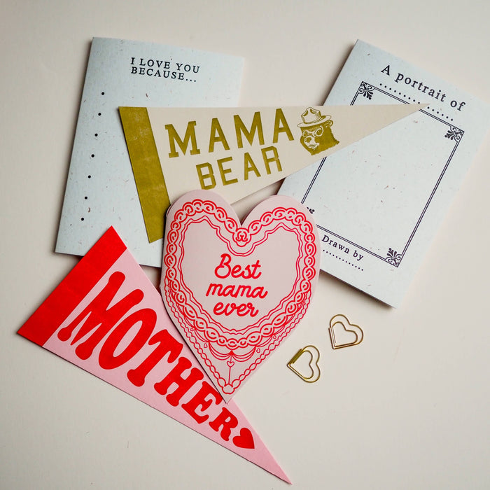 Mother Pennant - Greeting Card