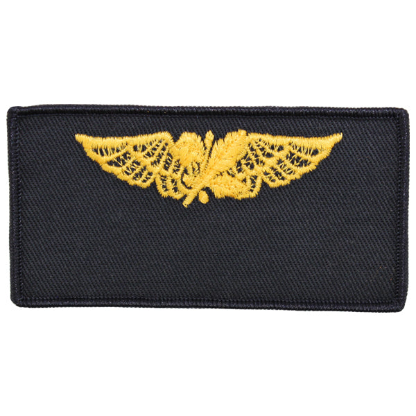Navy FRV Cloth Blank Name-tag: Aviation Supply with Hook
