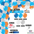 Balloon Arch Set Garland kit 150 balloons in Outer space theme colors