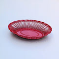 Oval Bread Basket / Large - Red