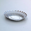 Oval Bread Basket / Large - Stainless Steel