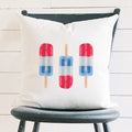 Patriotic Pops - Square Canvas Pillow