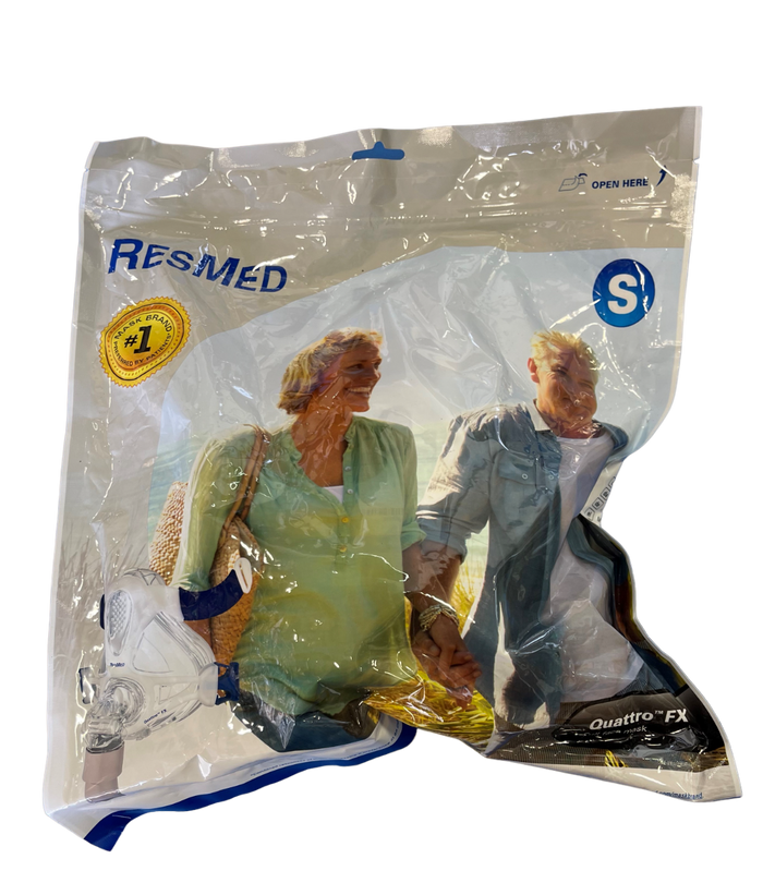 ResMed Quattro FX Full Face CPAP Mask without Headgear