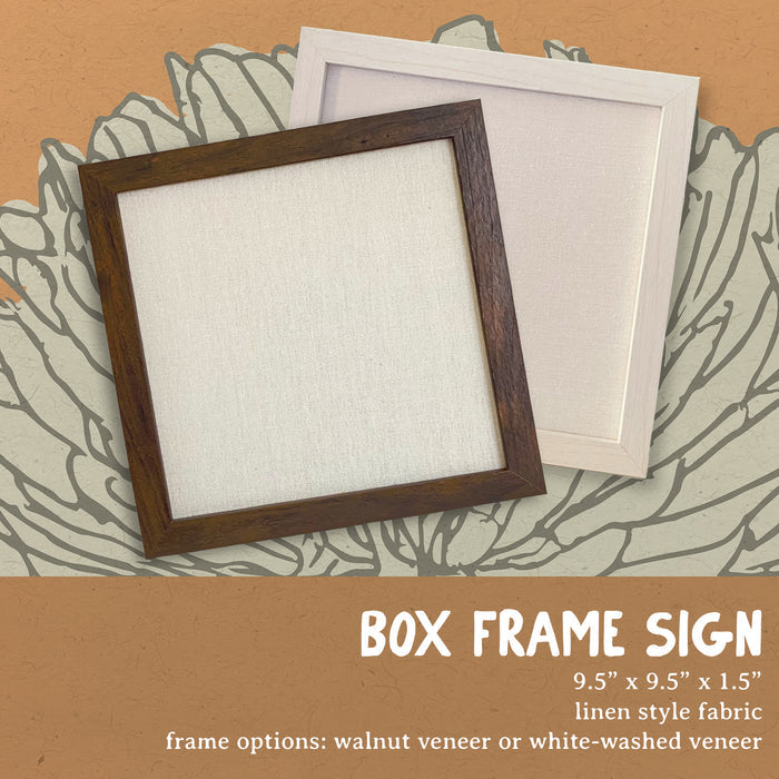 Retro Repeats - Custom Framed Sign