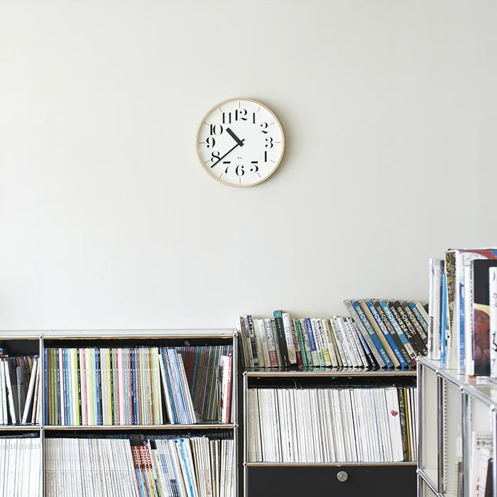 Riki Natural Wall Clock