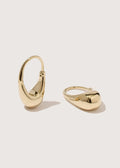 Roscida Drop Hoops - Gold