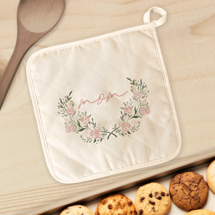 Rose Frame - Mother's Day Cotton Pot Holder