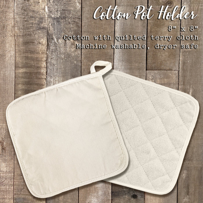Rose Frame - Mother's Day Cotton Pot Holder