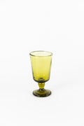 Salaheddin Straight Stemmed Glass - Olive