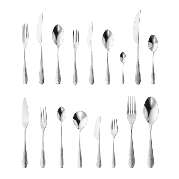 Sandstone Bright Cutlery Set, 24 Piece for 6 People