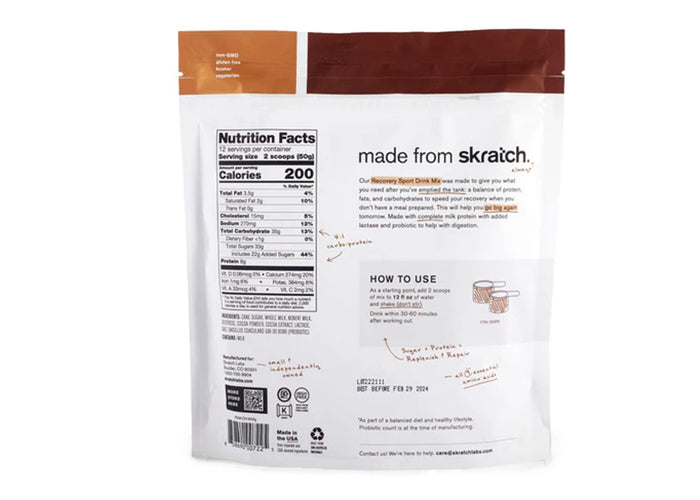Skratch Labs Recovery Sport Drink Mix