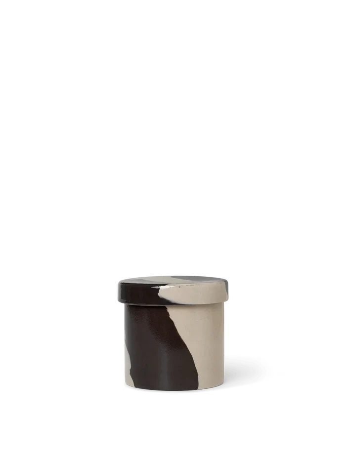 Small Inlay Container - Sand / Brown