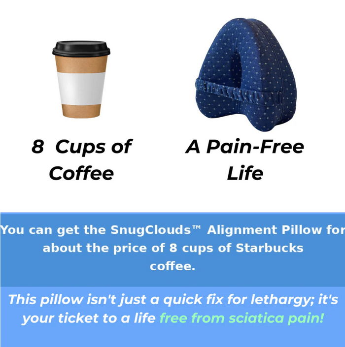 SnugClouds™️ Alignment Pillow