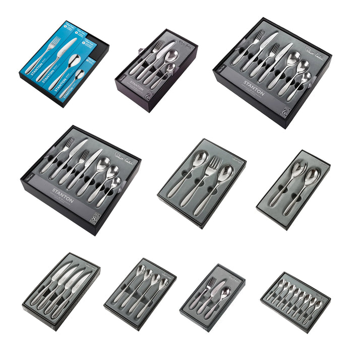 Stanton Bright Cutlery Set, 16 Piece for 4 People